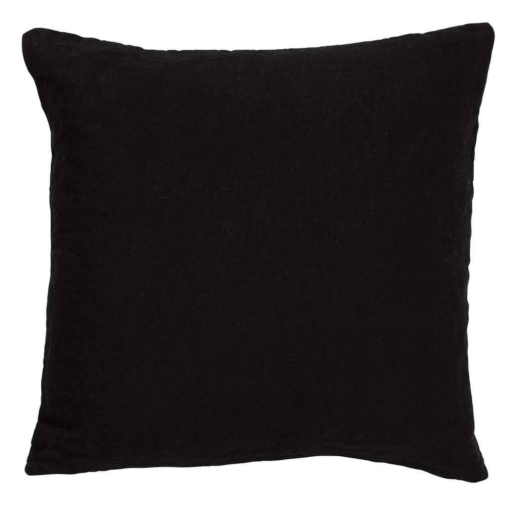 Nederlands decor Linn - Cushion 45x45 cm Raven - Zwart
