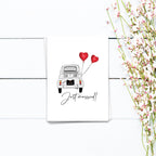 Net getrouwd - Postkarte 10er set