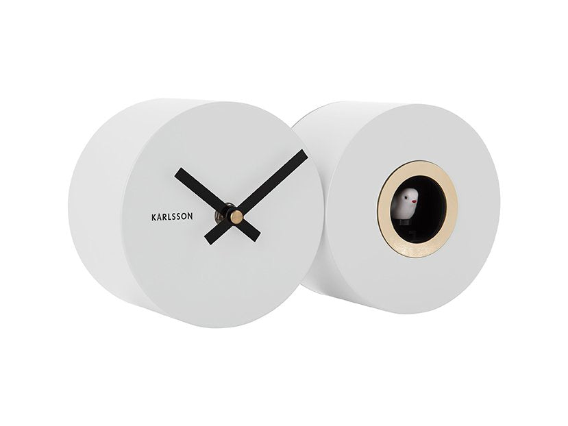 Wandklok Duo Koekoek