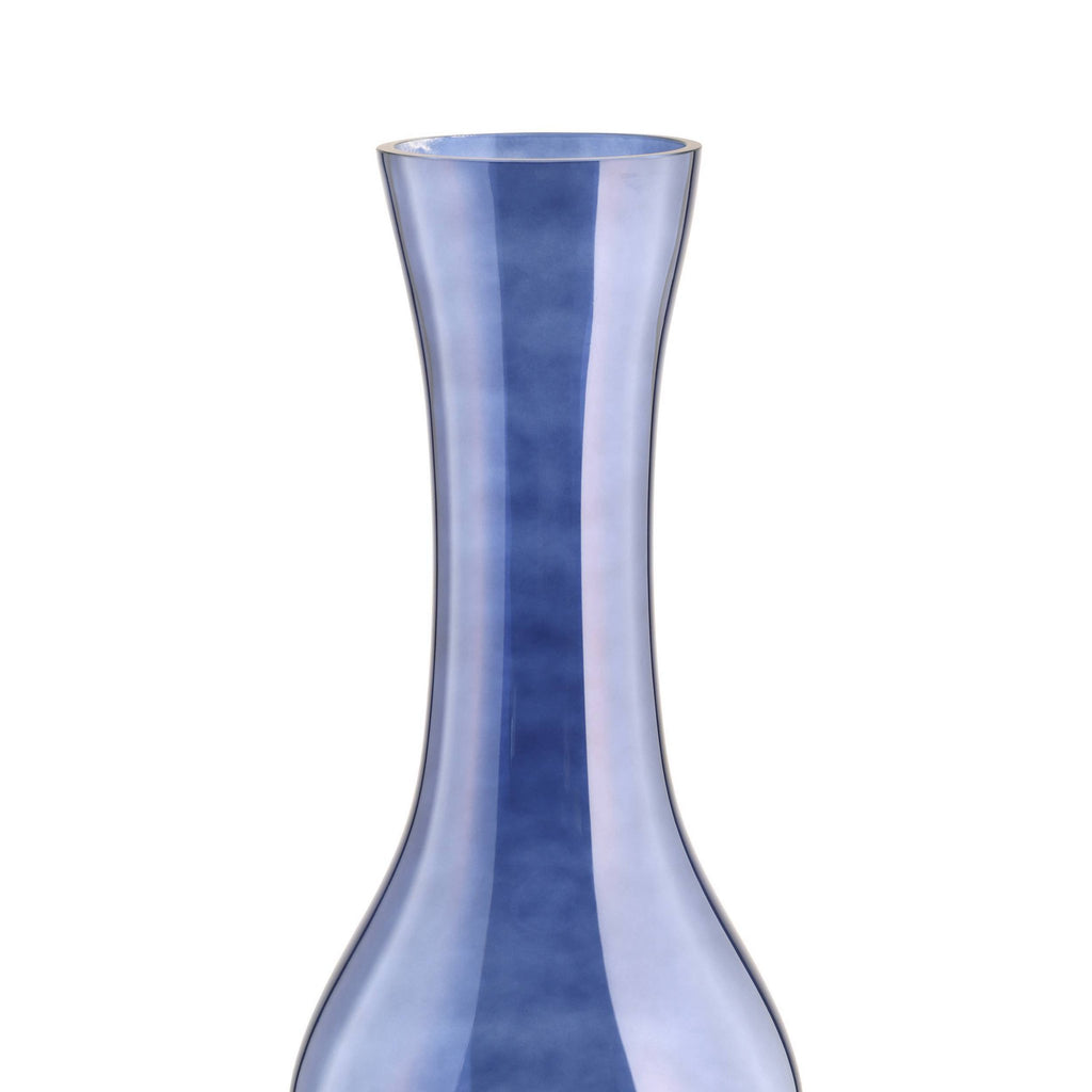 Vaas Longkali Blauw 30x100 cm