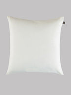 Set van 2 kussenslopen met geborduurd accent – ​​woninginrichting – premium katoen, bloemenstiksels – 40x40 cm