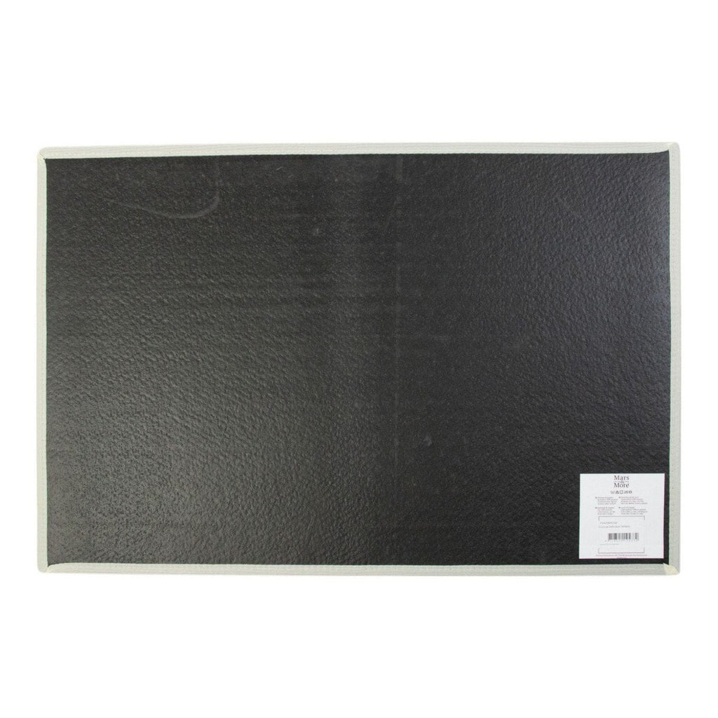 Deurmat Delfts blauw 75x50cm