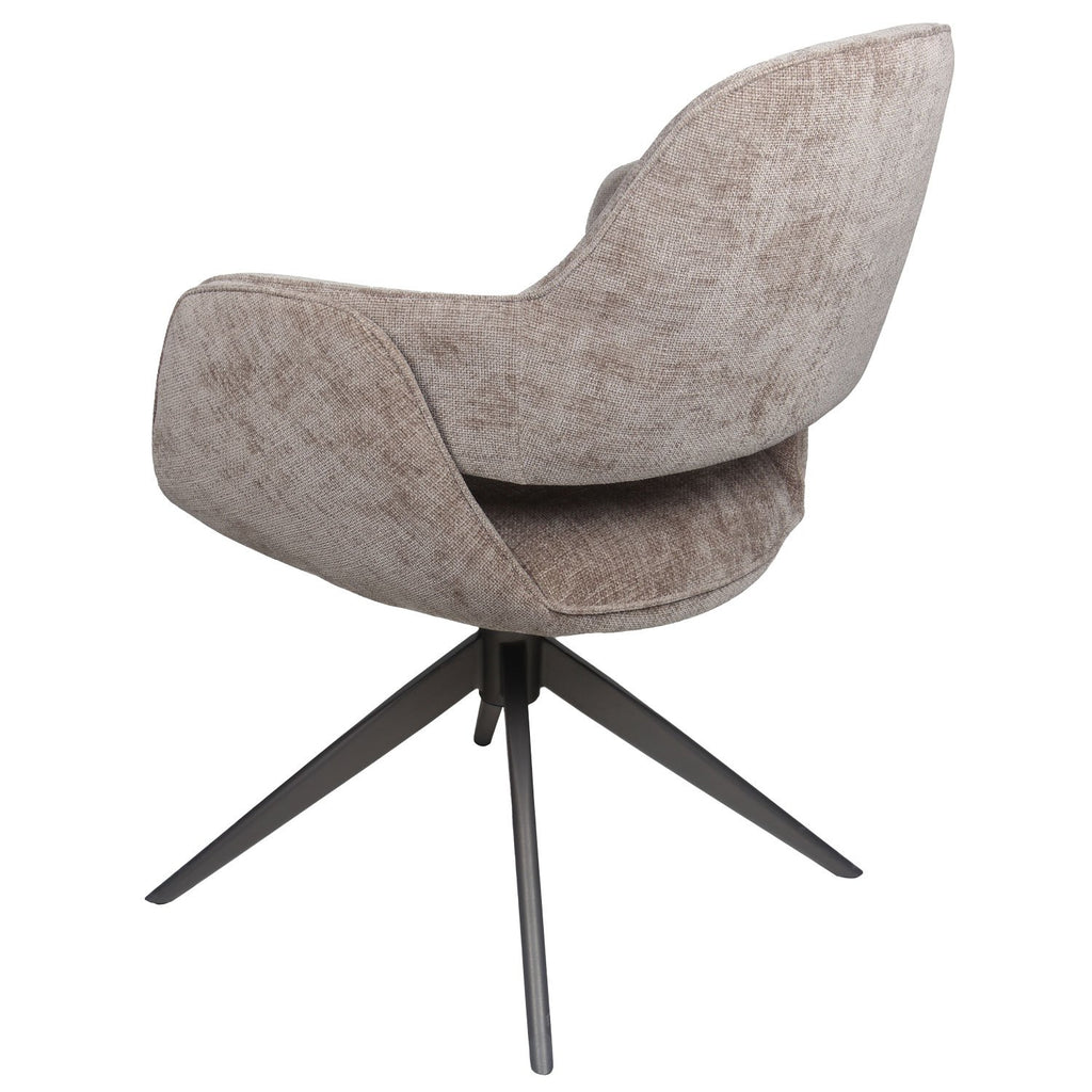 Eetkamerstoel Jill - Taupe 170
