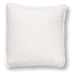 Dutch Decor Bowie - Kussen 45x45 cm - Gewassen katoen - Sneeuwwitje - Wit