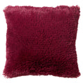 Nederlands Decor Fluffy - Cushion 60x60 cm - Red Plum - Rood