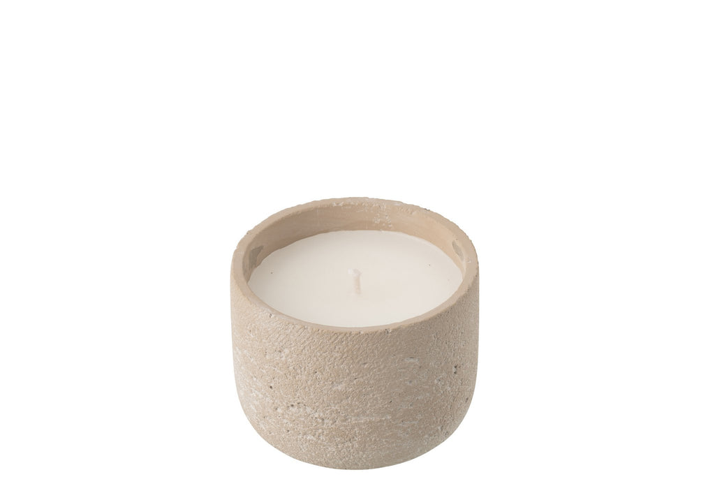 J-Line buitenkaars Rond - lichtbeige - S - 16U