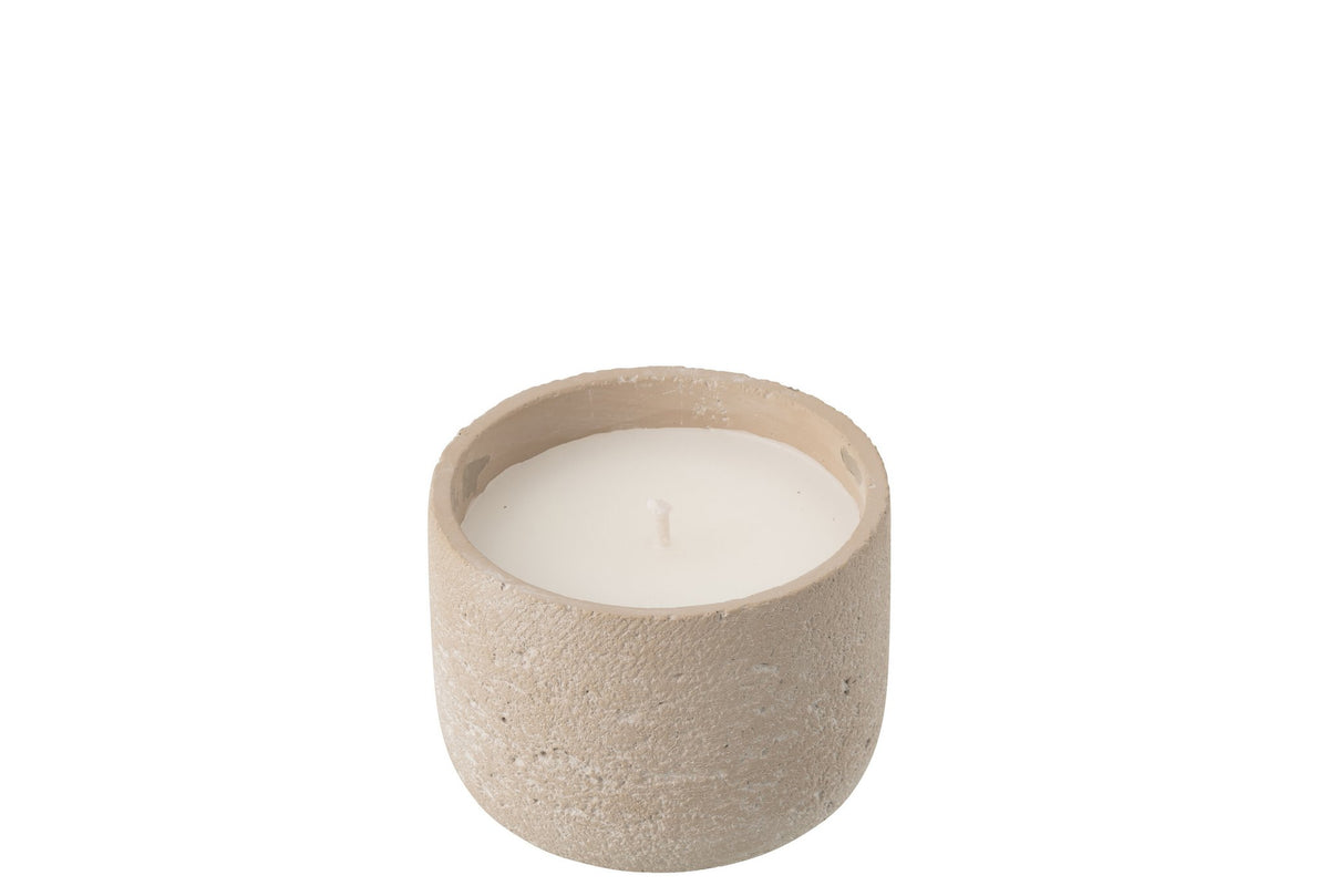 J-Line buitenkaars Rond - lichtbeige - S - 16U