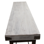 Console tafel wit opklapbaar