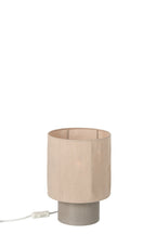 J-Line Tafellamp - cement - beige - small