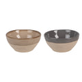 Soepkom Set van 2 450 ml Beige Porselein