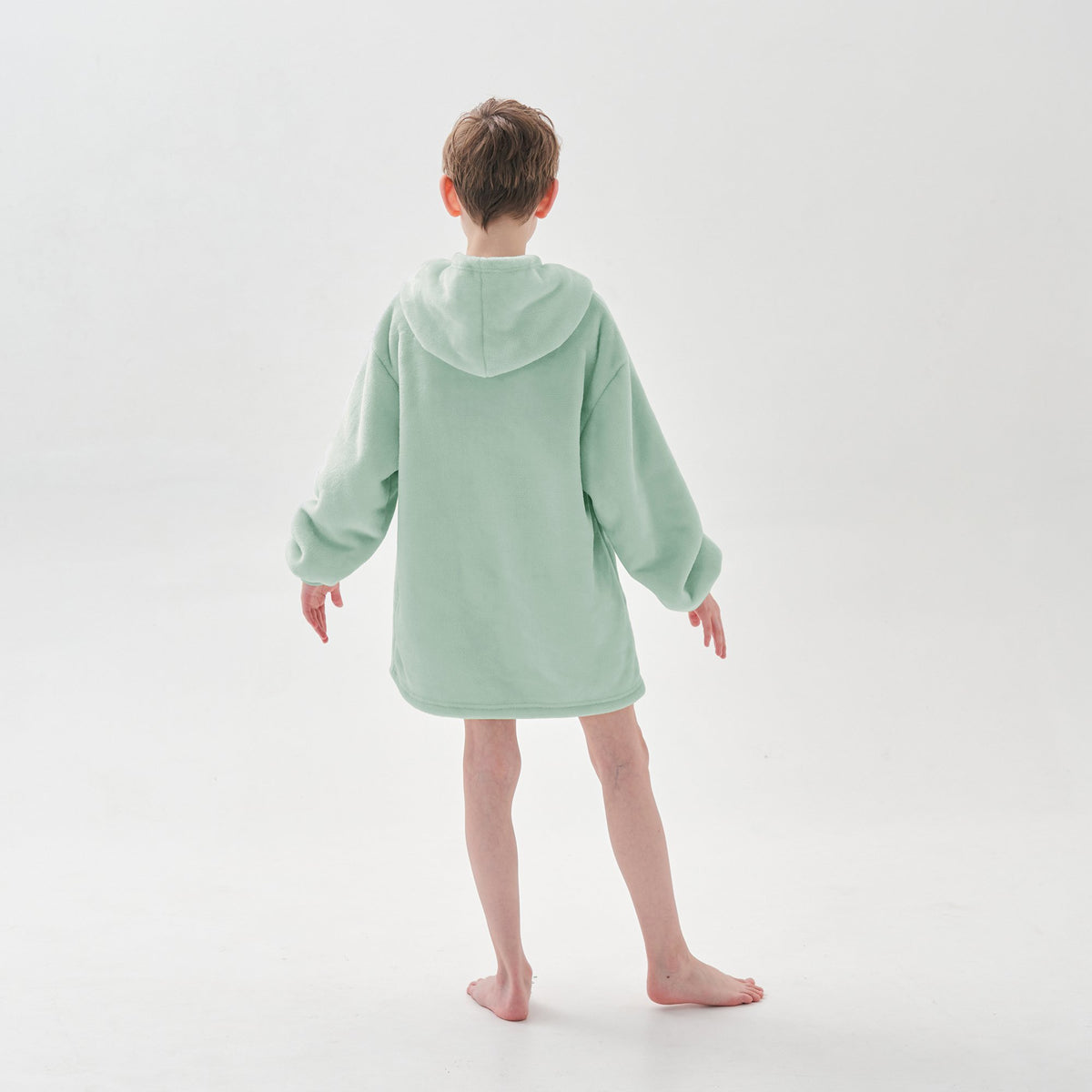 Textino Junior - Oversized hoodie 50x70 cm - Kinderen - Jadeiet - Groen