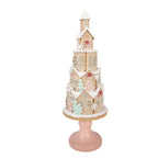 Gingerbread house Ø 14x40 cm Bruin Kunststof