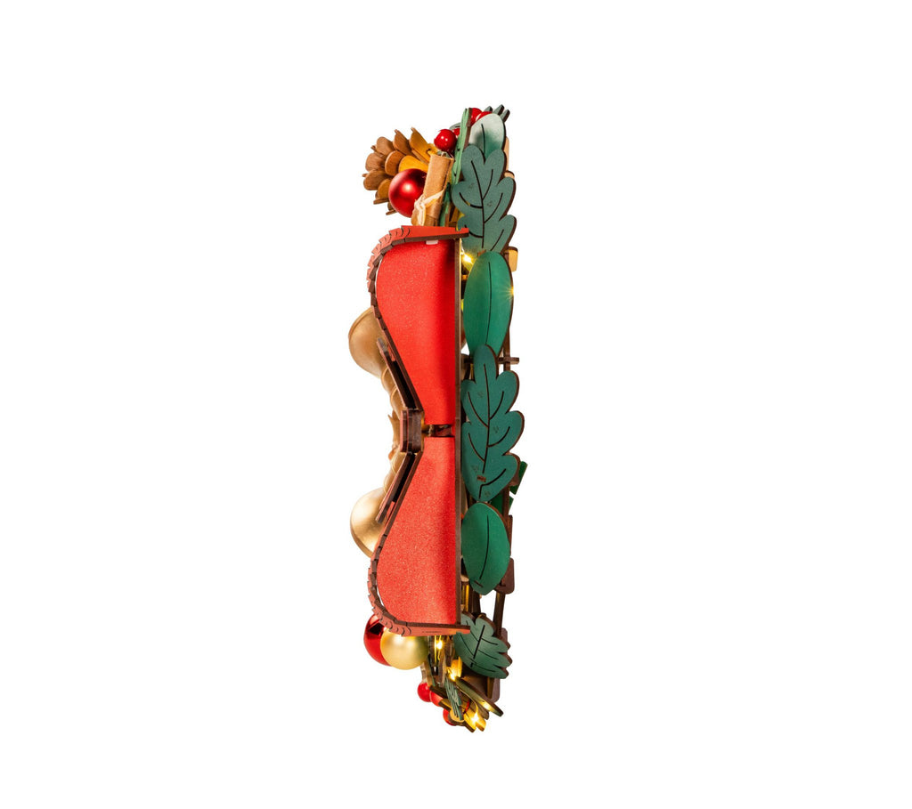 Robotime, Christmas Wreath, TGL04, 40,5x40x9,2 cm