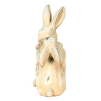Beeld Konijn 20x10x25 cm Beige Keramiek