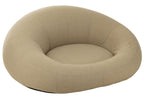 J-Line Matras Donut Polyethyleen Beige