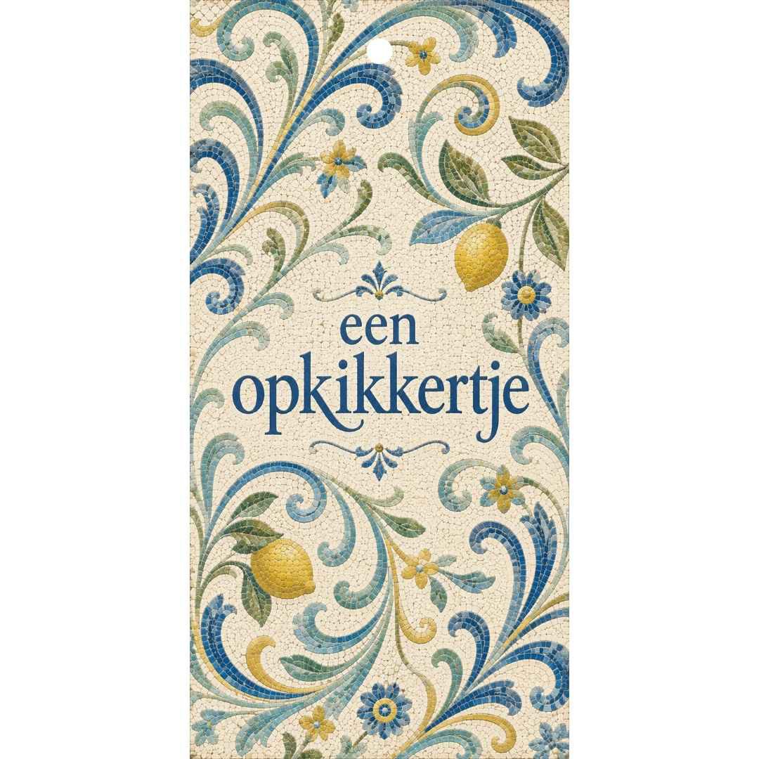 Cadeaukaartje - "Een Opkikkertje" - 20 Stuks