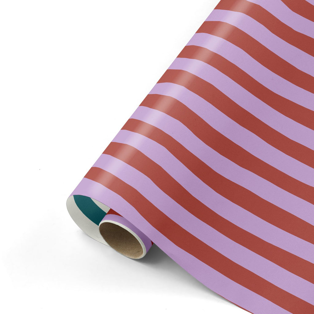 Lazy Stripes - Rollen cadeaupapier - 10 stuks