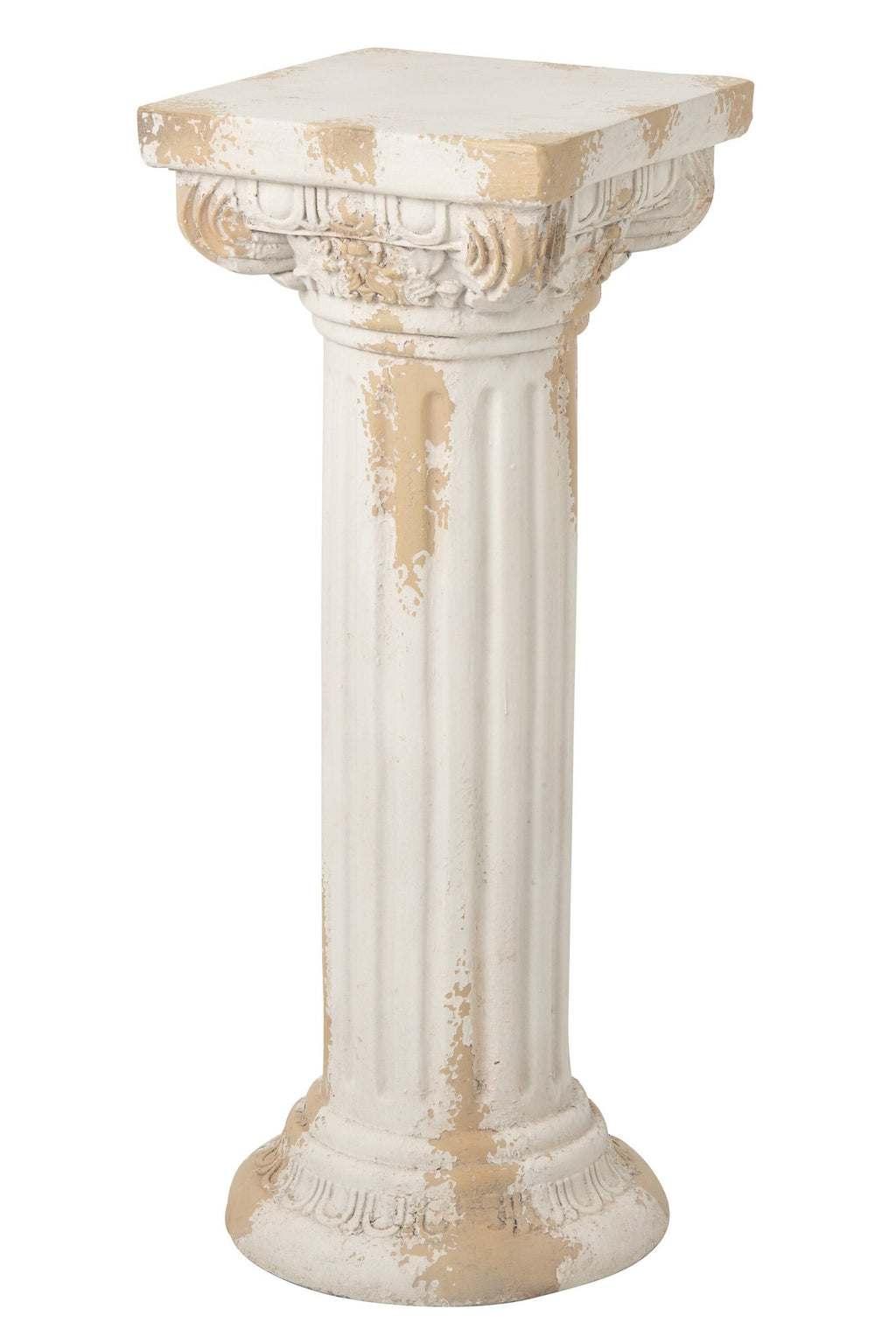 J-Line Roman sokkel voor buiten - magnesium - ecru/beige - large