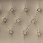 Bankje 112x36x50 cm Bruin Beige Hout