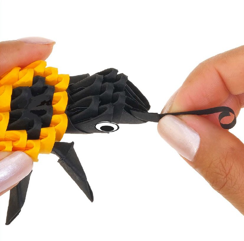 3D Model Origami Vlinder en Bij- Papier