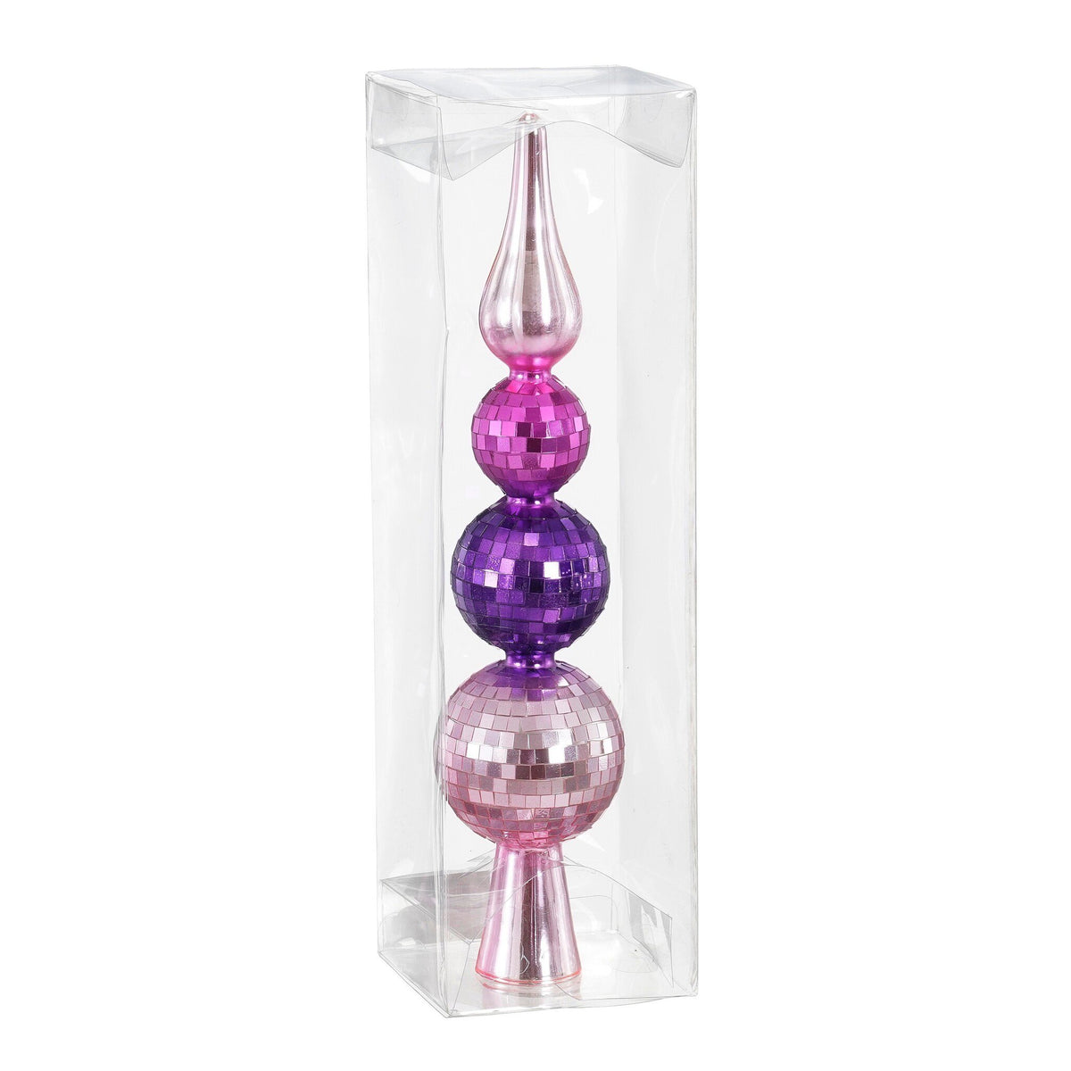 Piek spiegelbal roze