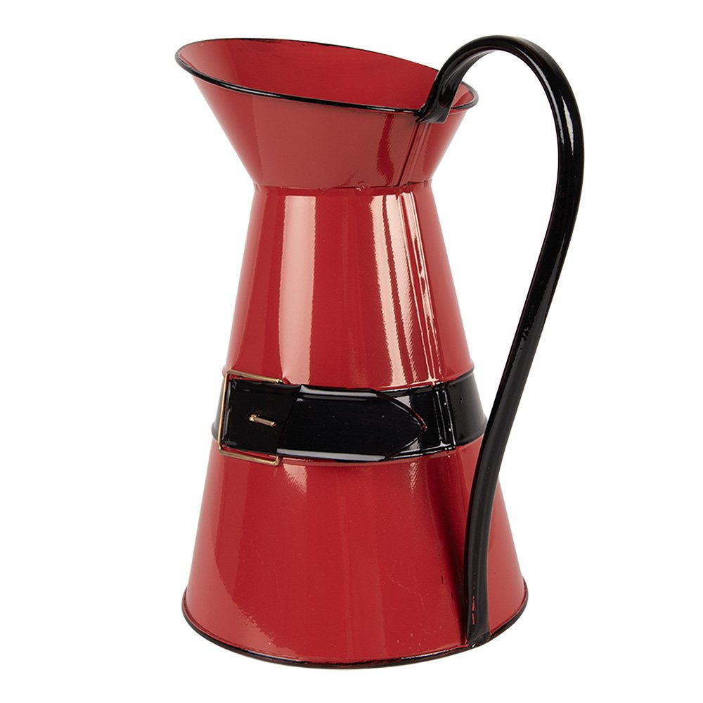 Decoratie Schenkkan 22x17x27 cm Rood Metaal