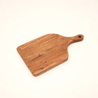 Massief acaciahouten snijplank met handvat 24x40cm