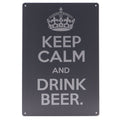 Bier Retro Wandbord 30x20