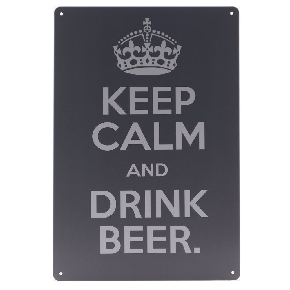 Bier Retro Wandbord 30x20