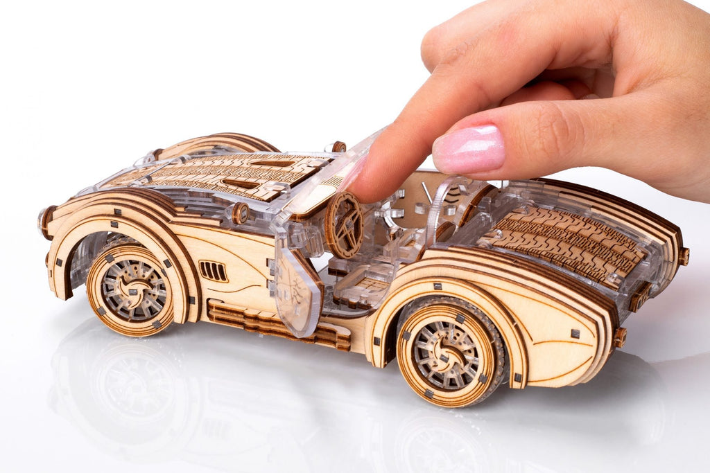 Veter Models 3D Modelbouwpakket, Speedster V2, AKV-02 16,4x8x5,5cm