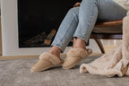 Suede Slippers Snuggs