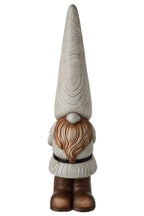 J-Line decoratie Kabouter - magnesium - grijs - large
