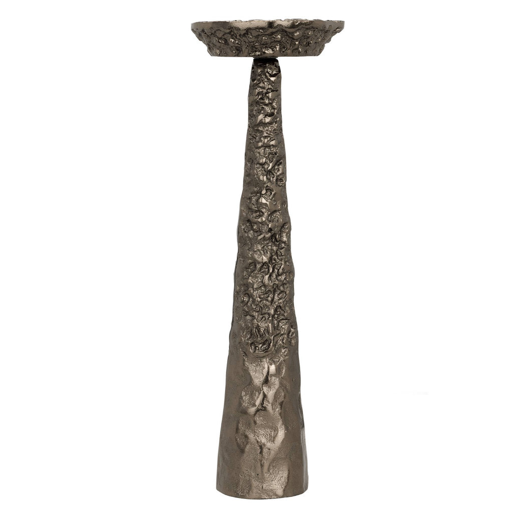 Candlestick Butuan Gold 13x40 cm