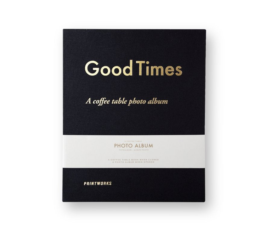 Printworks Fotoalbum L - Good Times - Zwart