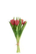 J-Line Boeket Tulpen 7Stuks Pu Fel Roze Small