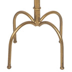 Bijzettafel Ø 40x81 cm Goudkleurig Metaal