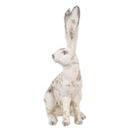Beeld Konijn 26 cm Beige Polyresin Paasdecoratie
