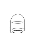 Etagere zwart