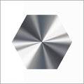 Sluitzegel - hexagon - zilver - 500 stuks