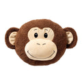 AAP - Kussen 30 cm - Rond - Aap - Patrijs - Bruin
