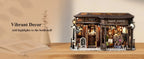 Cutebee, 3D DIY Huisje, Magic Coffee Shop, F041-B, 28,6x13,5x14,5cm