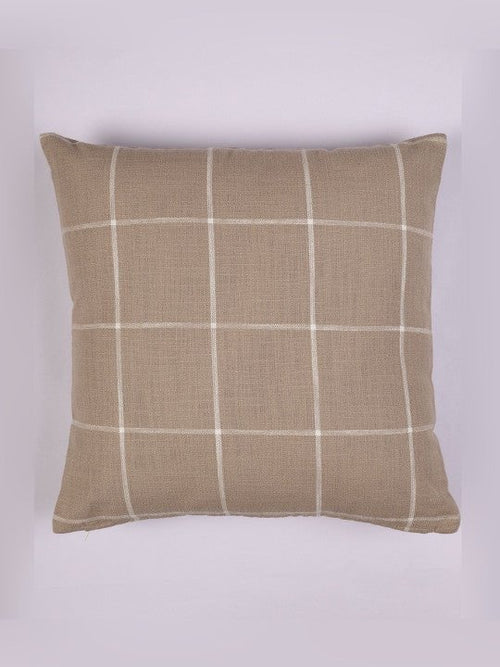 2-delige set - Accentkussenhoezen – Decoratief textiel – Katoenen geometrische print – Vierkant
