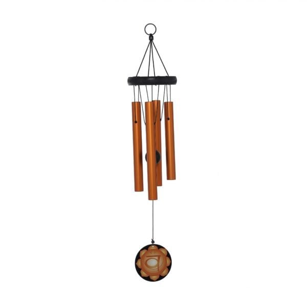 Chakra Windgong Sacral/Svadhisthana, Nature's Melody MDC24SC, Oranje, 60 cm