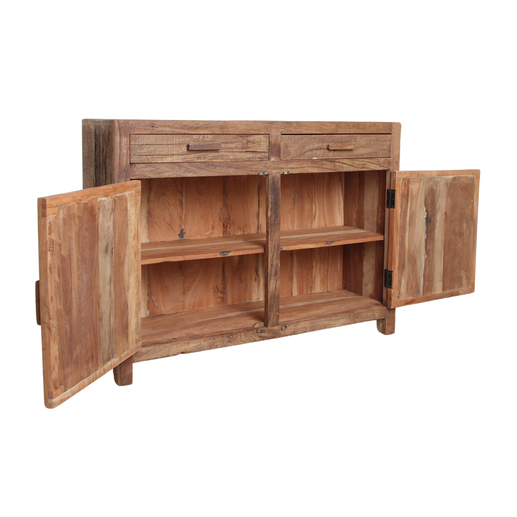 Boerenhouten dressoir - 120x38x90 cm
