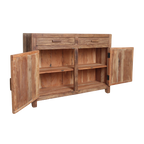 Boerenhouten dressoir - 120x38x90 cm