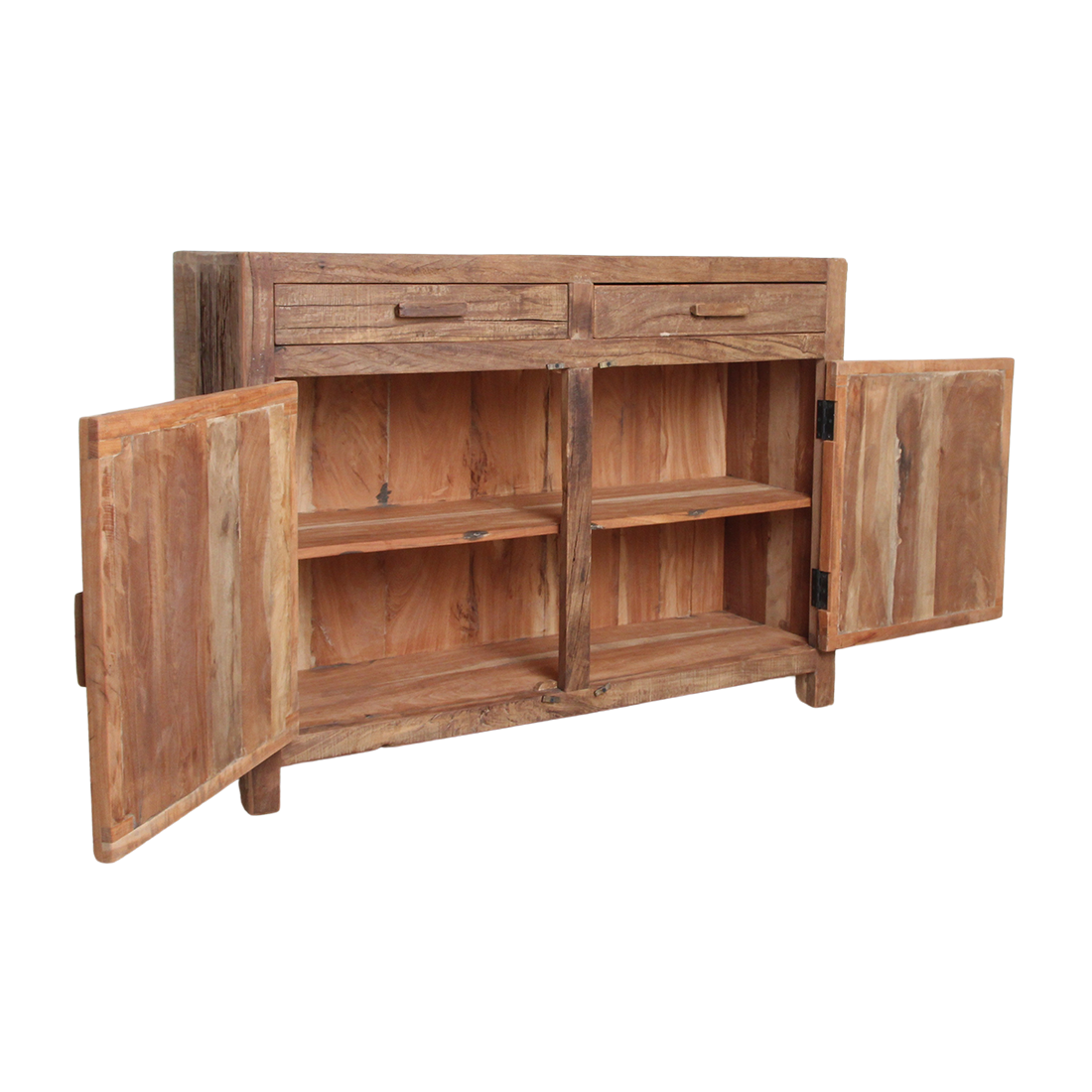 Boerenhouten dressoir - 120x38x90 cm