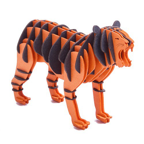 Papiermodel Tijger