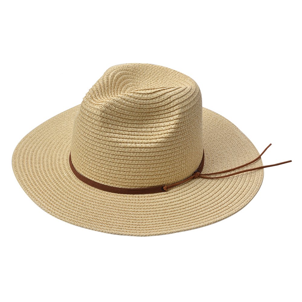 Hoed Dames Beige, Papierstro