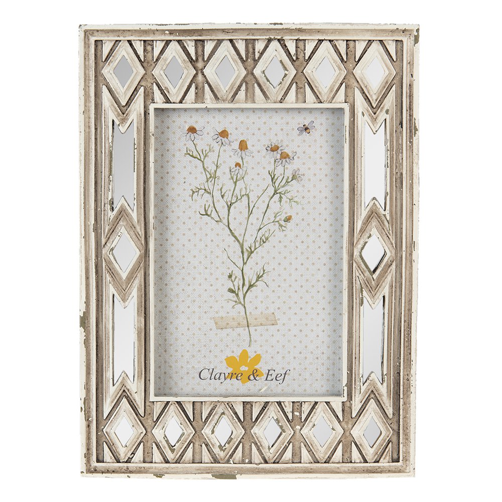 Fotolijst 10x15 cm Beige Polyresin Fotokader