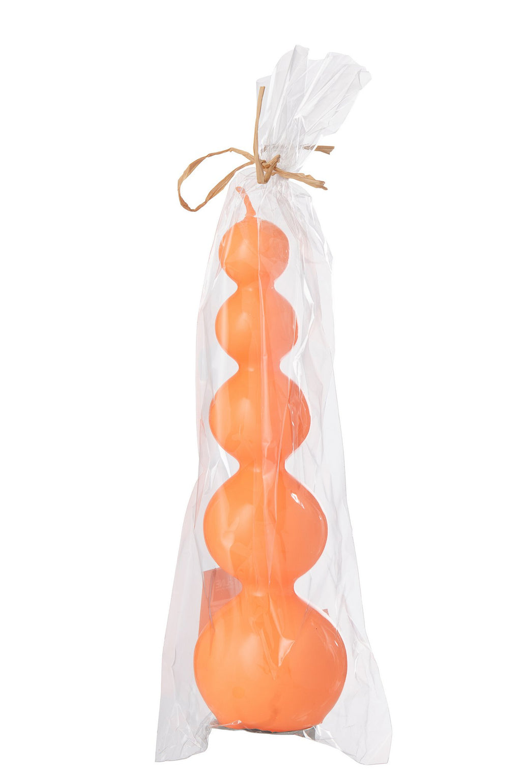 J-Line Kaars Kalebas Oranje - 25 Uur